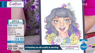 Spectrum Noir Set of 2 Creative Coloring Kits