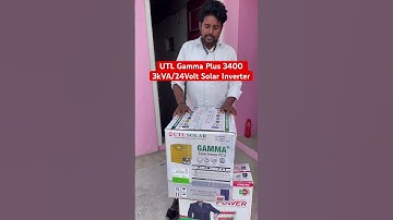 UTL Gamma Plus 3400 | UTL  Gamma Plus Review | UTL Gamma Plus | UTL Gamma Plus Solar Inverter