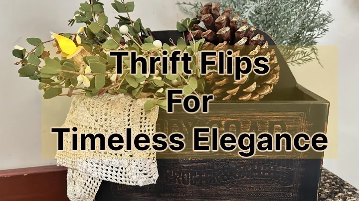 Creating Timeless Elegance on a Budget with Thrift Flips - Adding Christmas Decorations