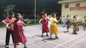 Rumba chuyển tiếp - Tập luyện - Lưu ý chuyển động và Ghép bài - CLB Khiêu vũ TDP số 7 Yên Xá với VĐX