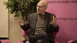 Refuge event in conversation with Sir Patrick Stewart: experiences of domestic abuse