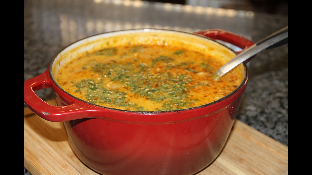 СЛИВОЧНЫЙ СУП С КУРИЦЕЙ И ГРИБАМИ (CREAMY CHICKEN AND MUSHROOM SOUP)