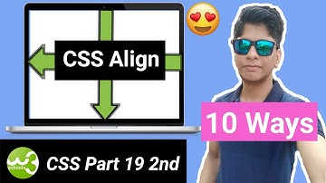 CSS Horziontally and Vertically Align Elements To Center | CSS Part 19 2 it full knowledge