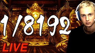【生配信】ヤンが挑む１/８１９２。