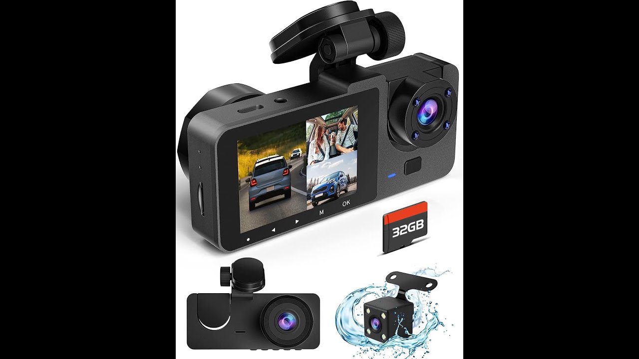 Y15 4K 3 Channel Dashcam Install