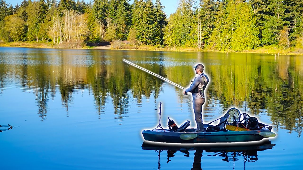 Bass fishing through the winter, on a Kayak!?