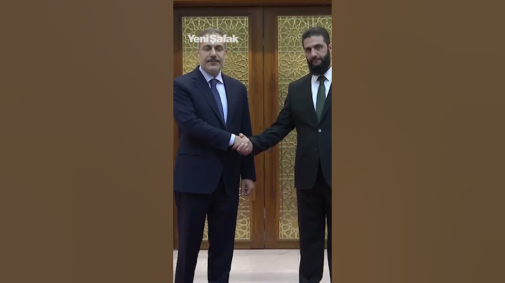 Tarihi anlar: Hakan Fidan Şam'da