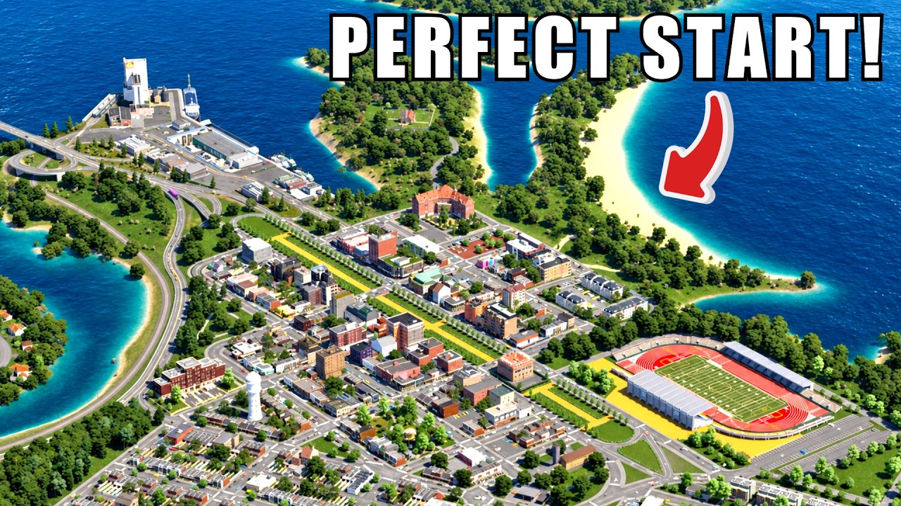 Starting a NEW Realistic City - With a Unique Challenge! | Cities ...