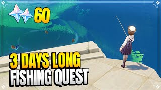 3 Days Hidden Fishing Quest! - Time Gated | World Quests & Puzzles |【Genshin Impact】 screenshot 4