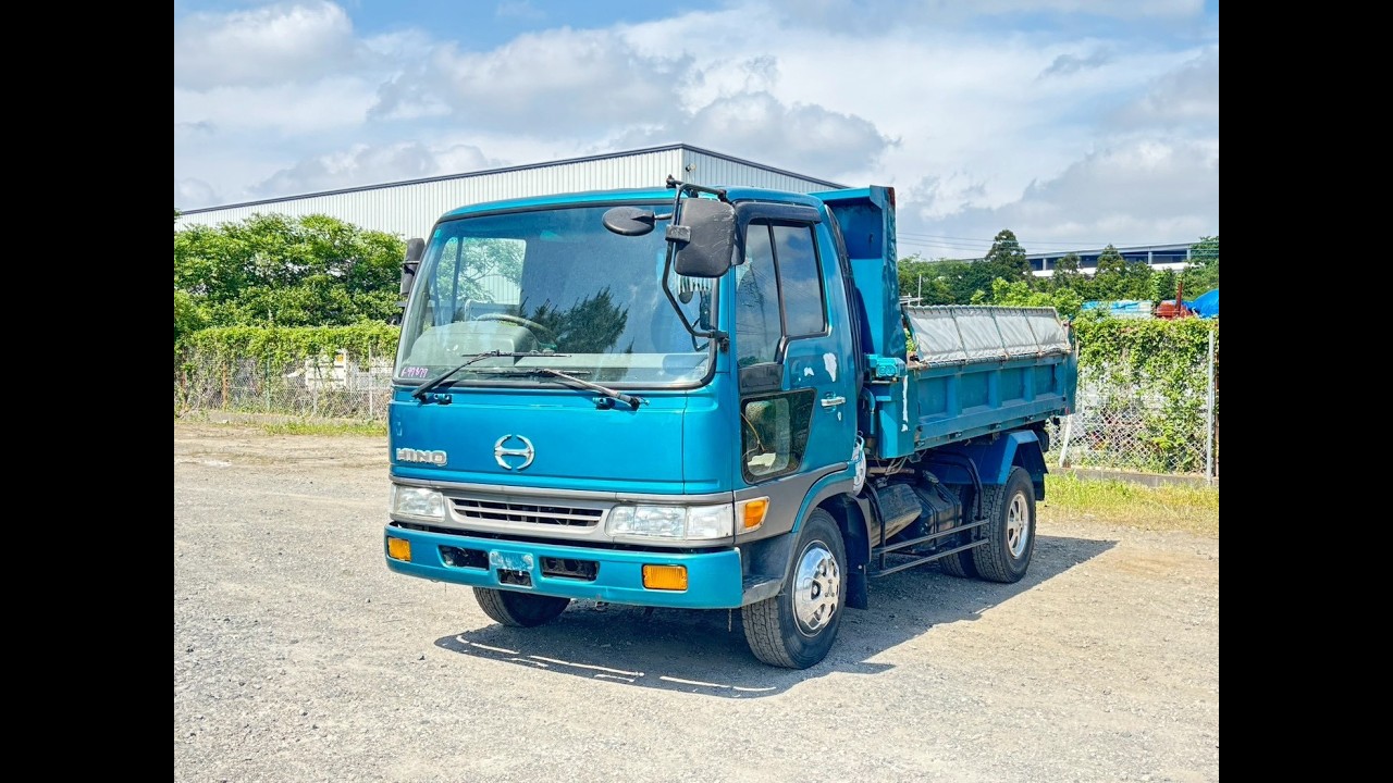1996 Model, Hino Ranger Dumper, J08C Engine !! - YouTube