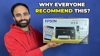 Epson L3250 Detail Review - Unboxing, Installation, Wifi Setup, Mobile App & Much More [Best?] screenshot 3