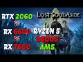 RTX 2060 x RX 6600 x RX 7600 | RYZEN 5 8600G | BENCHMARK | LOST SOUL ASIDE | 16GB RAM