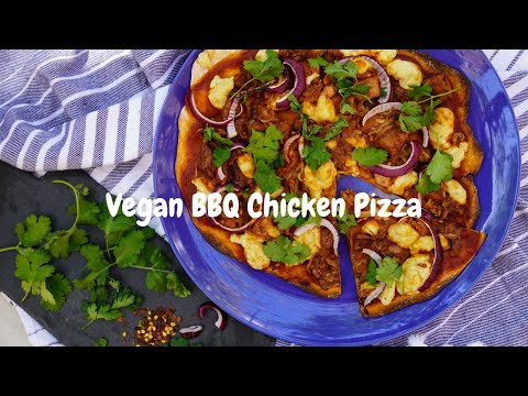 Vegan BBQ Chicken Pizza Recipe