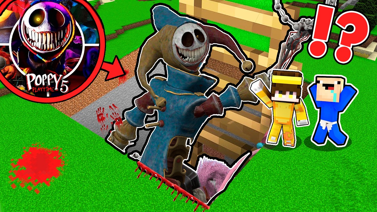 Encontramos la ESCALERA MAS GRANDE de POPPY PLAYTIME 5 en MINECRAFT