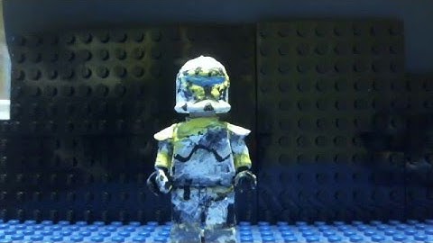 Lego star wars clone custom commander Gregor!!