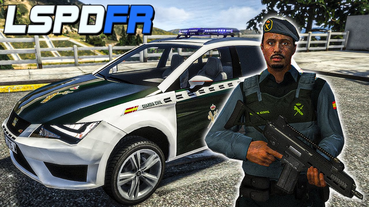 GTA 5 - LSPDFR #194 Guardia Civil (USECIA) | ATRACO AL BANCO Y ROBO EN TIENDA