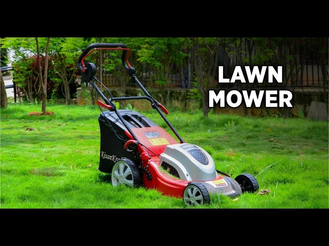 KisanKraft KK-LME-1800  Lawn Mower (Electric) Demo 