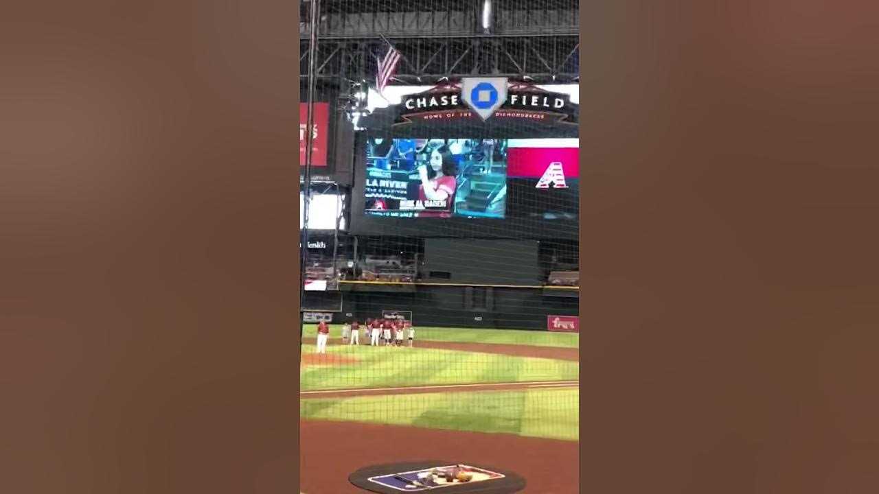 MLB National Anthem at the Arizona Diamondbacks at Chase Field YouTube