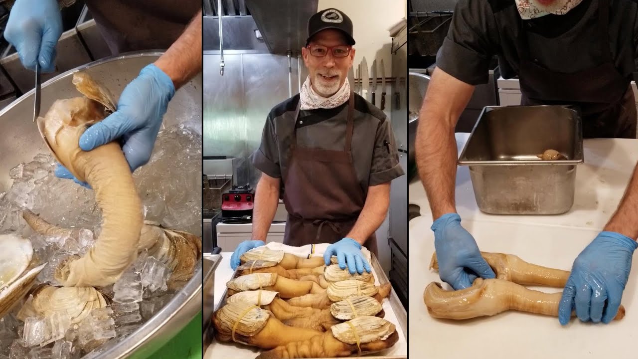 How to Prepare Geoduck - YouTube