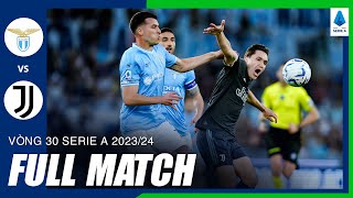 Full Match | LAZIO vs JUVENTUS | Dồn ép nghẹt thở - Liên tục bắn phá - Vỡ òa phút cuối | Vòng 30