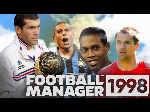 СЫГРАЛ В FM с РЕТРО БАЗОЙ FOOTBALL MANAGER 1998