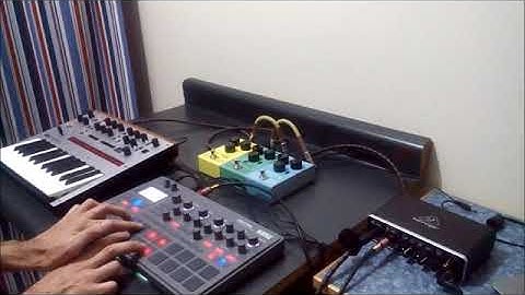 live ambient jam 2 (korg monologue, electribe 2)