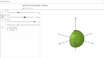Spherical Coordinates