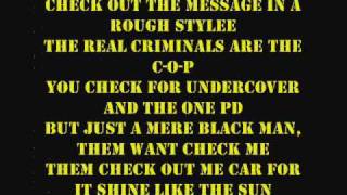 Video thumbnail of "KRS-One Sound of da Police (1993) With Lyrics"