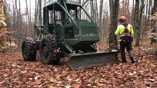 Pulling my hang ups with the c4 skidder