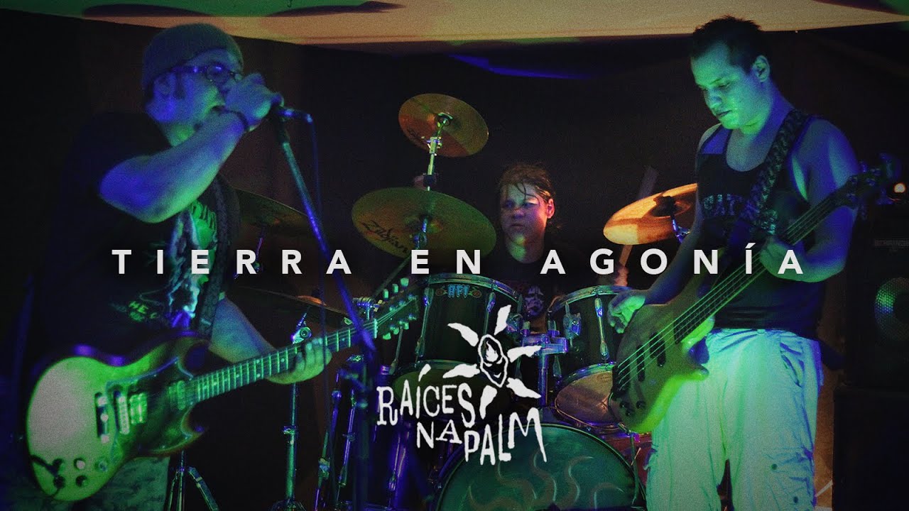 Raíces Napalm - Tierra en Agonía en Vivo (Camera Audio).