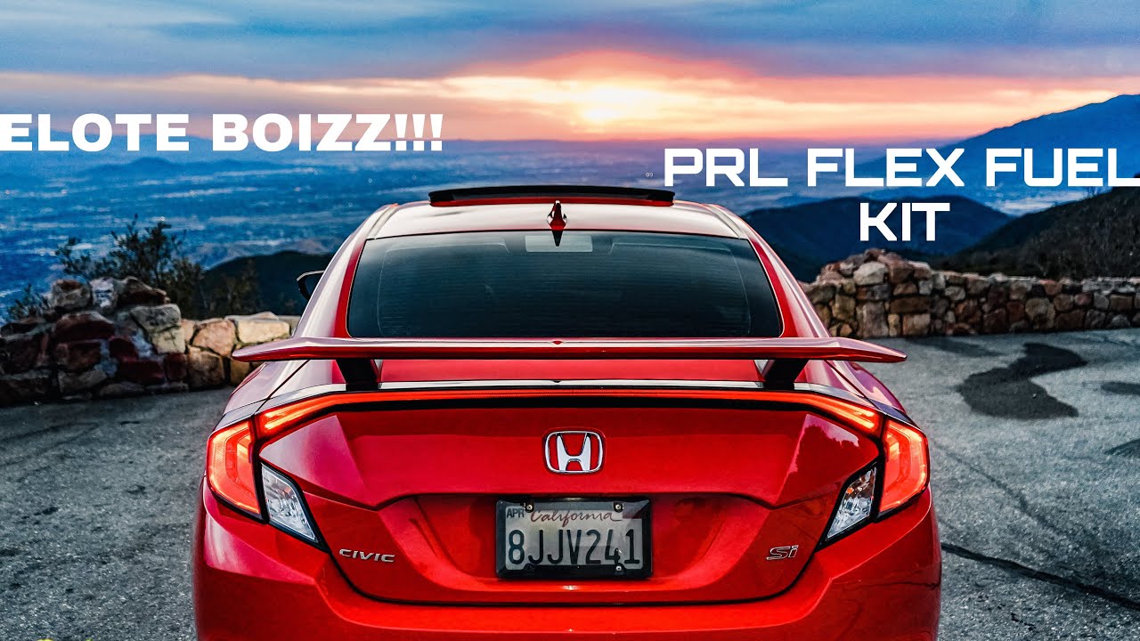 10TH GEN CIVIC SI FLEX FUEL KIT INSTALLED!!! YouTube