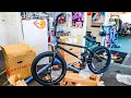 NEW BMX BIKE! Unboxing and Bike Build