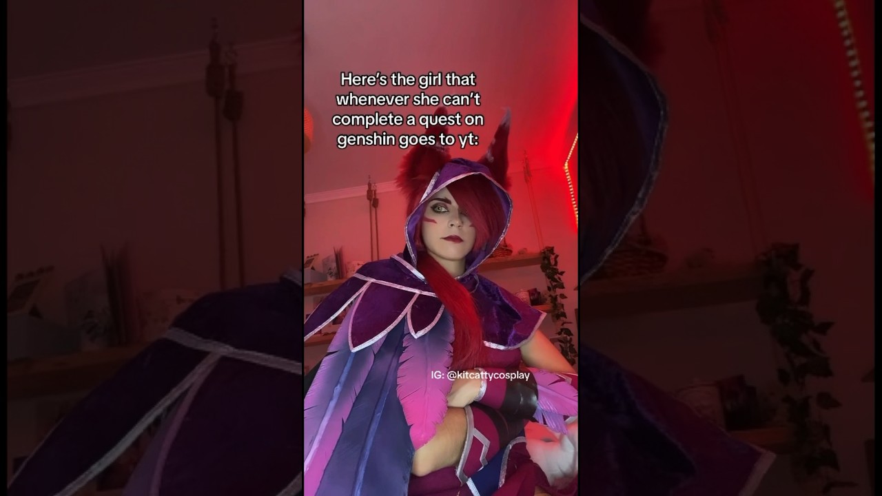 Am I the only one? 😭 #cosplay #genshinimpact #leagueoflegends #cosplayer #cosplaygirl #gaming