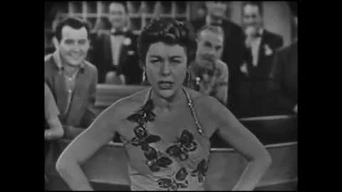 Lillian Roth--"Opening Number" Medley, 1954 TV