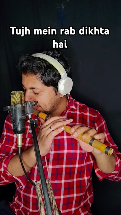 Tujh mein rab dikhta hai Flute Cover ❤️#flute #music #hindisong #shorts @HarishMahapatra