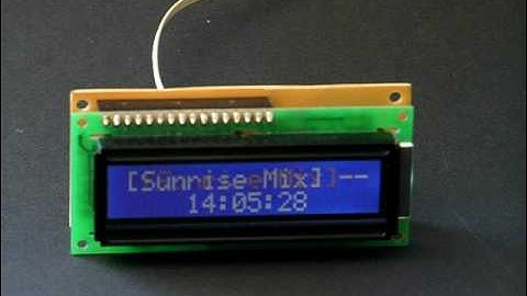 do-it-yourself  Midi to LCD interface