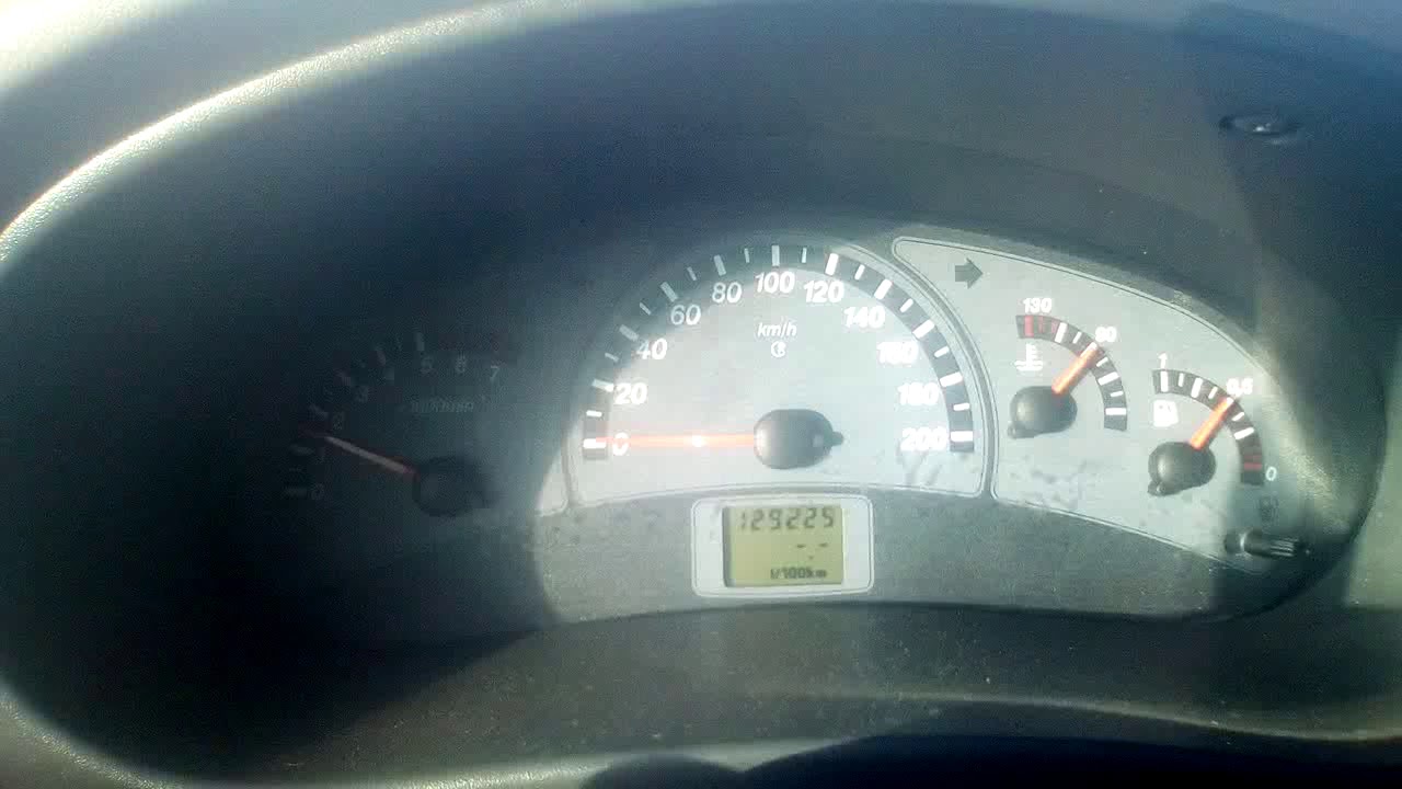 завышены холостые обороты на калине,в зимний период ,при прогретом ...