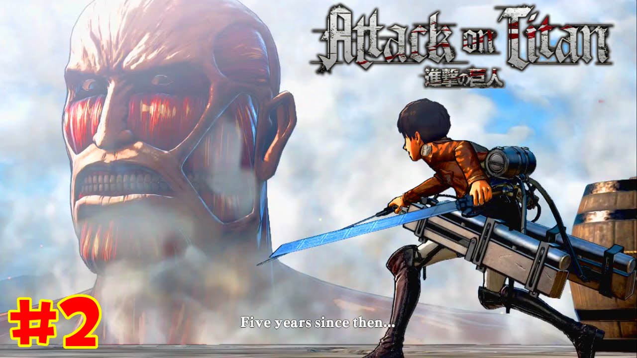 ATAQUE A LOS TITANES : W.O.F. - EREN VS TITAN COLOSAL ! EPICO