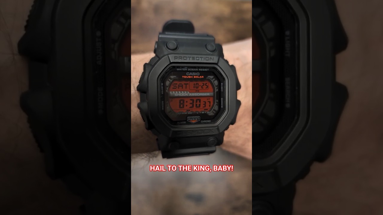 G-Shock GX-56BBR-1 - HAIL TO THE KING