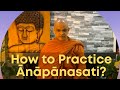 How to practice npnasati meditation  guided meditation by bhante sumitta  dhamma usa