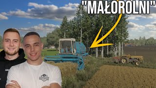 ZACZYNAM PRACE POŻNIWNE ! Jeszcze żniwa? 'MAŁOROLNI' FS22 #20 |  Bronek i nowy typ świń  || MST