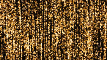 Golden Circles Rising Stock Motion Graphics