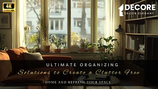 Ultimate Organizing Solutions to Create a Clutter-Free Home and Refresh Your Space