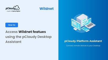 Using the Wildnet feature on the pCloudy Desktop Assistant
