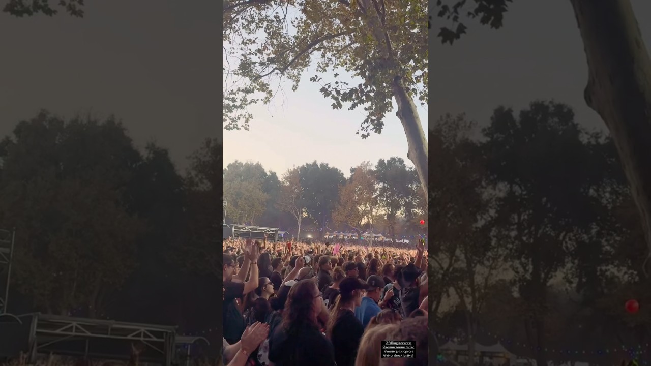 Ronnie Radke/Falling In Reverse "Losing My Mind" with CROWD at Aftershock, Sacramento/CA, 10/13/2024