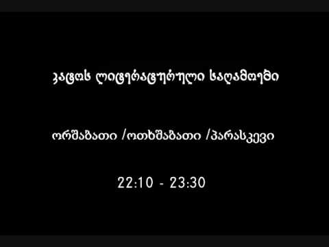 საგამომცემლო საქმიანობა-კატოს ლიტერატურული საღამოები- რადიო იმედი,Radio imedi