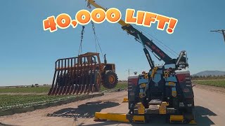 Dead Loader Needs A Lift! 40,000lbs