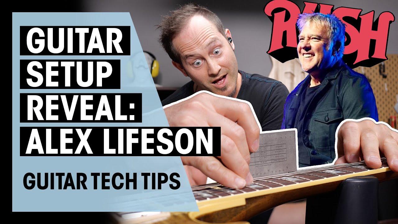 RUSH: Alex Lifeson Setup Revealed | Guitar Tech Tips | Ep. 70 | Thomann ...
