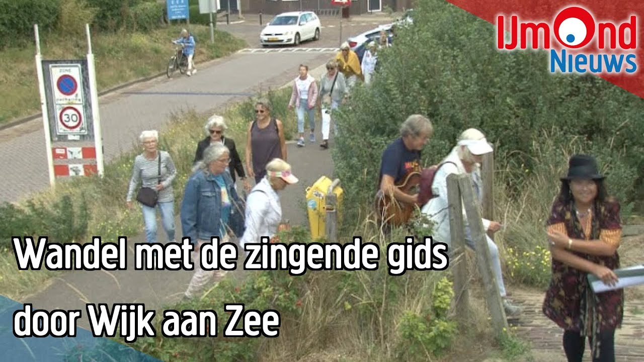 Wandel Met De Zingende Gids Door Wijk Aan Zee - Youtube