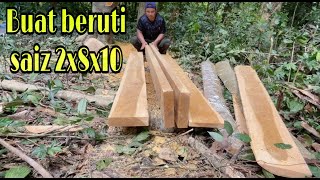 Cara Membuat Beruti 2X8X10 Dengan Rantai Potong Ubahsuai Ms382